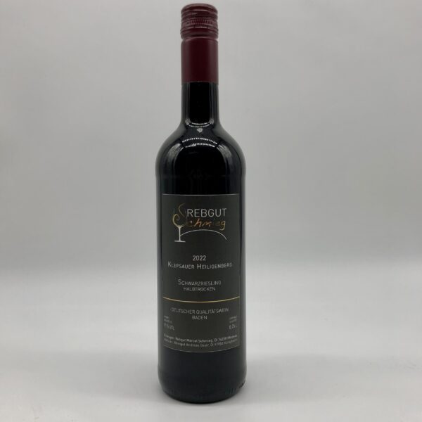 Schwarzriesling halbtrocken